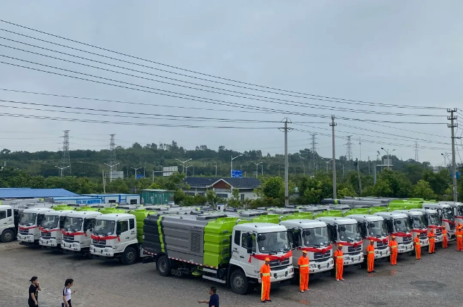 15天！星空电竞环境快速响应客户需求，顺利交付约3000万元环卫装备